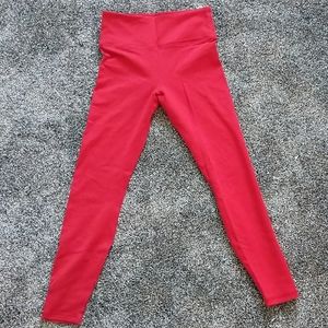 Red Savage Barbell Leggings